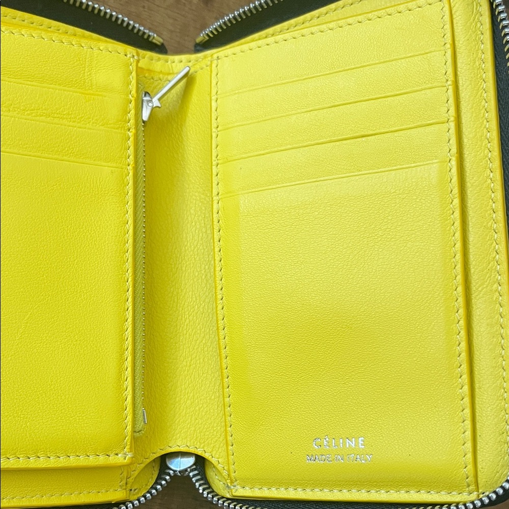 Celine Textured Black Wallet - Picture 7 of 16